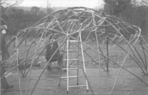 Construction of 'The Willow Dome'