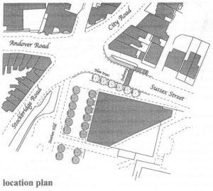 underpass location plan
