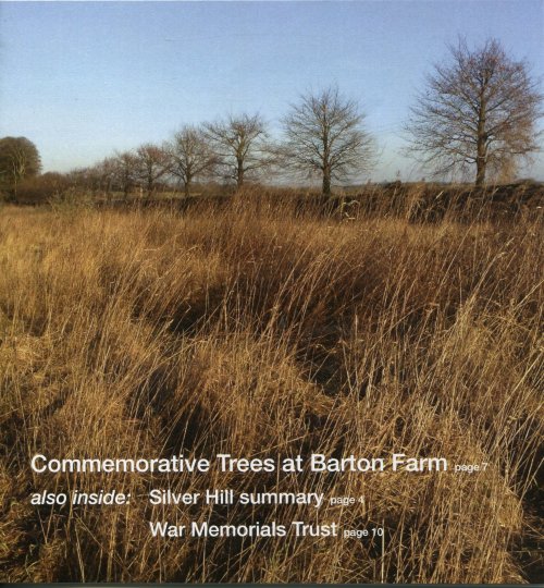 Commerative trees at Barton Farm