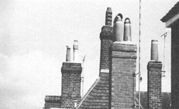 View of chimneys in Winchester