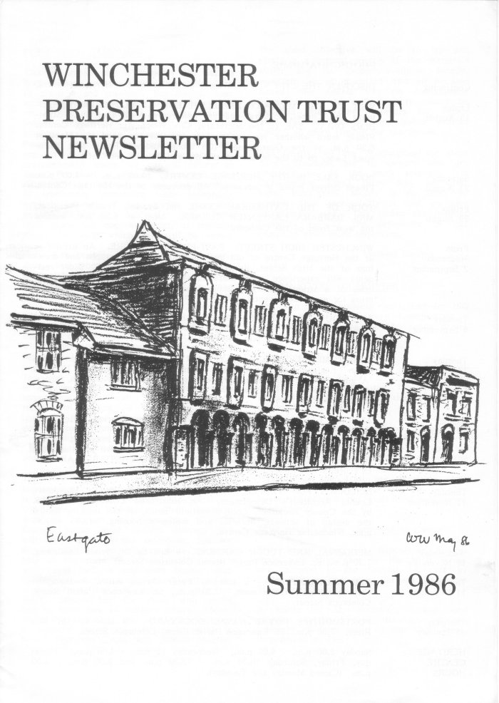 Drawing of new building in Eastgate Street