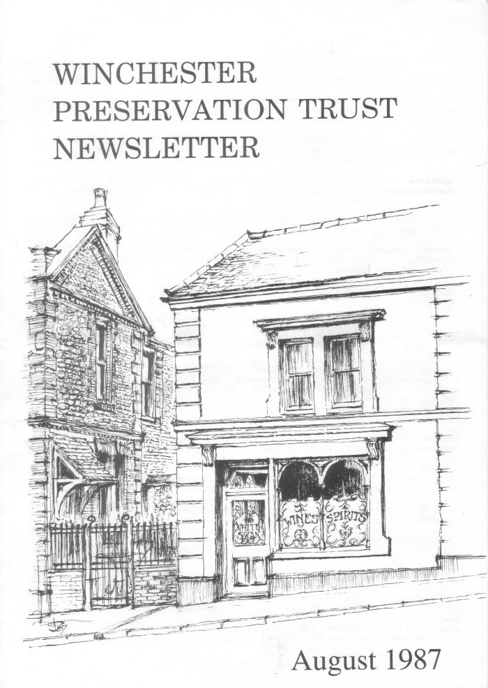 Drawing of White Swan Public House in Hyde Street