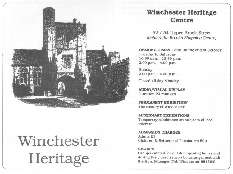 Heritage Centre Leaflet