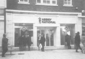 Abbey National Shop Front