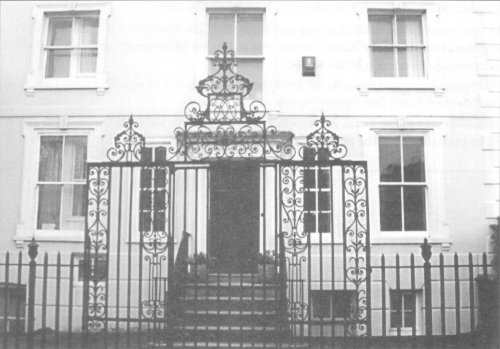 18th Century wrought iron gate from Eastgate House