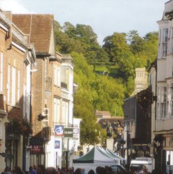 High Street and St Giles Hill