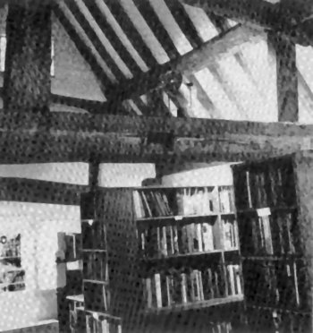 15th Century interior of bookshop