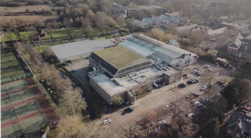 Aerial View of River Park