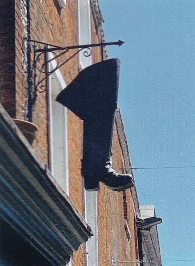 Clarks Shoe Shop sign, High Street