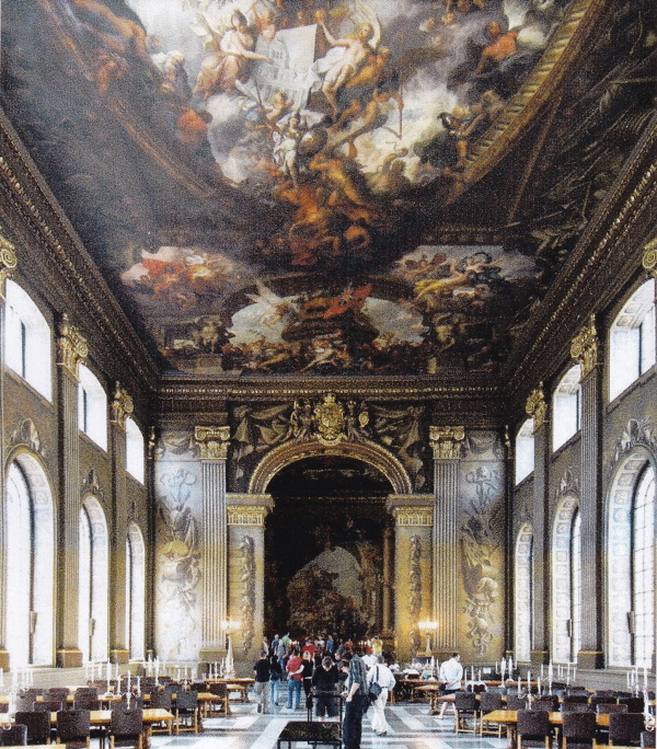 The Painted Hall at the Old Royal Naval College