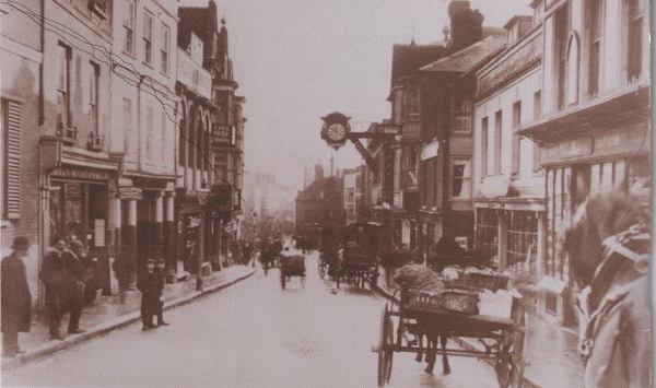 Winchester High Street, early 19th century 