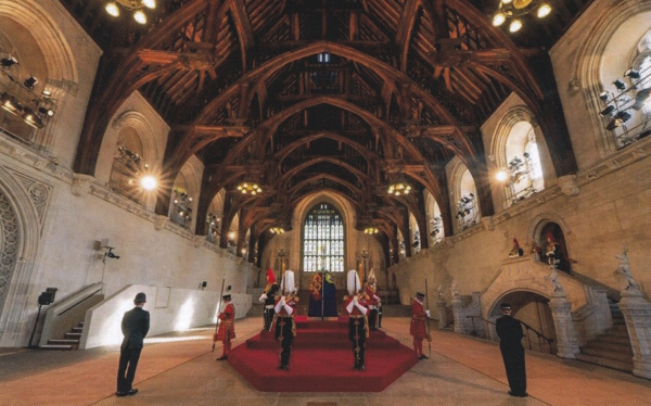 HM the Queen's lying in state, Westminster Hall