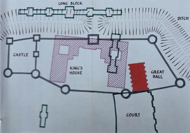 Plan of King's House and the Castle