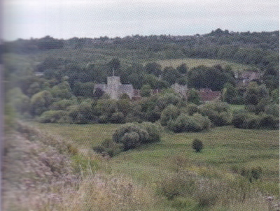 St Cross from St Catherine's Hill, part of the Lower ltchen Valley LCA