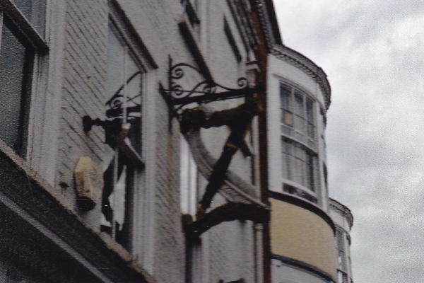 Warrens sign, High Street