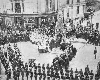 Ceremony for the accession of George V in 1910
